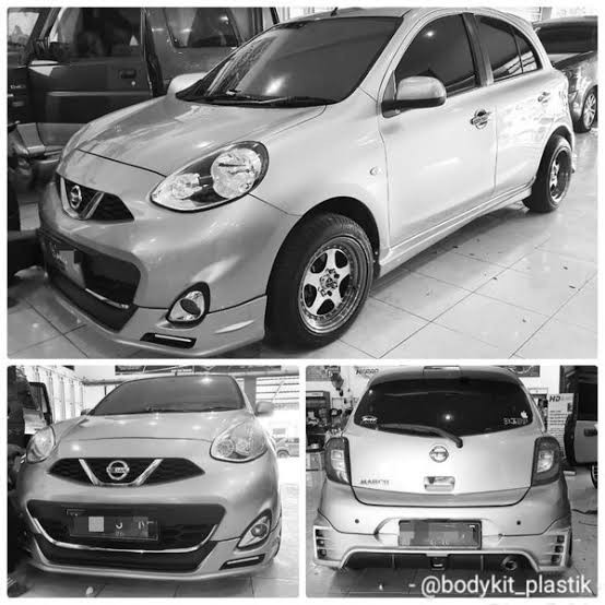 Baru Side Skirt Nissan March 2015