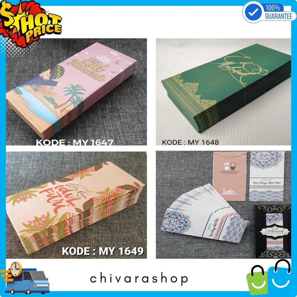 

Amplop Lebaran Exclusive - Angpau Uang Kode My1638 Terlengkap Dan Termurah