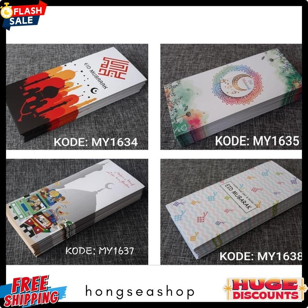 

Amplop Lebaran Exclusive - Angpau Uang Kode My1638 Diskon