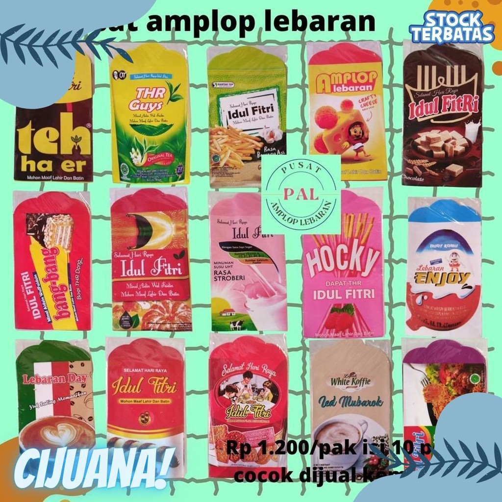 

Amplop Lebaran 400 Pcs [Harga Grosir] Flash Sale! Diskon Hingga 70%