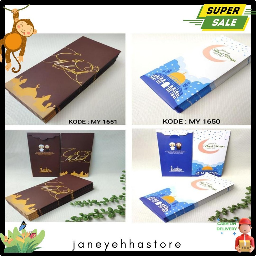

Amplop Lebaran - Angpao Lebaran Exclusive Code My1623 Terlengkap Dan Termurah