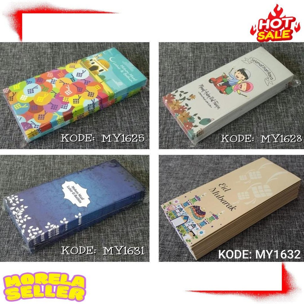 

Amplop Lebaran - Angpao Lebaran Eklusive Kode My1625 Diskon