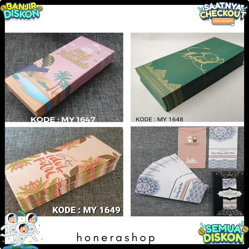 

Amplop Lebaran - Angpao Lebaran Exclusive Code My1646 Terlengkap Dan Termurah