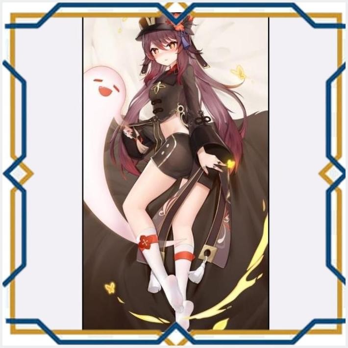 SARUNG BANTAL PELUK DAKIMAKURA GAME GENSHIN IMPACT HU TAO HUTAO