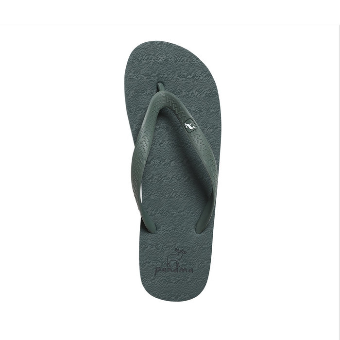 Sandal Panama / Sendal Pria Hijau / Flipflop / Sandal Pantai