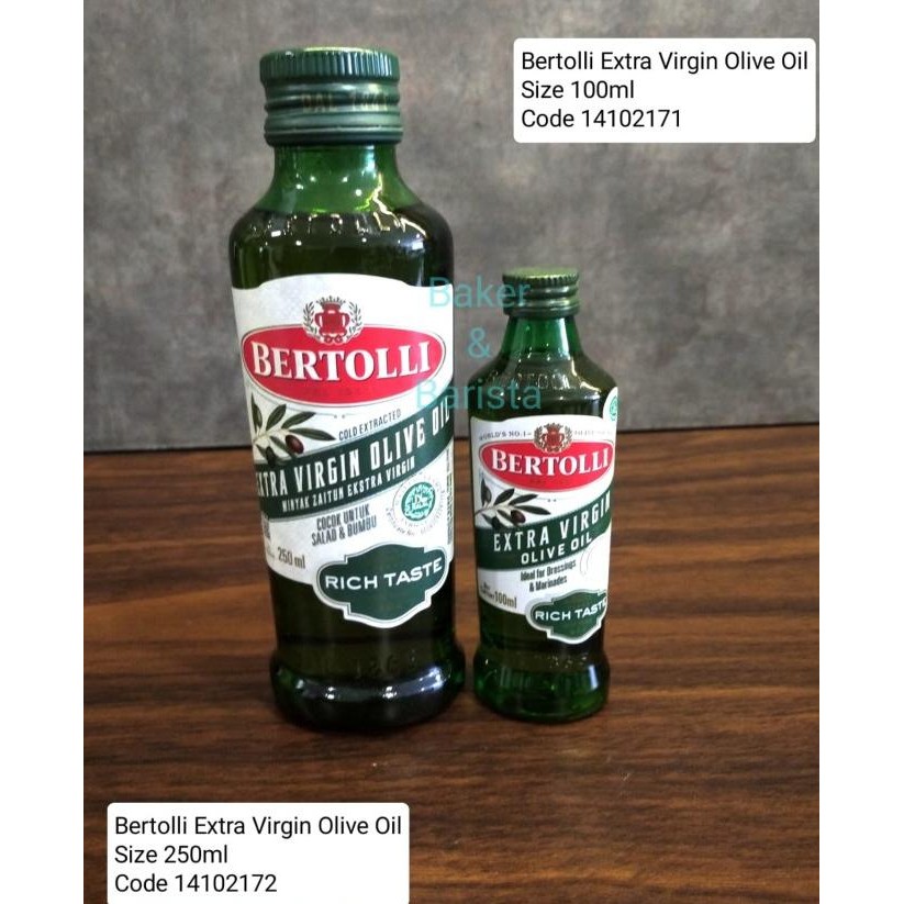 

,,,,,,,] BERTOLLI Extra Virgin Olive Oil 100ml 250ml Minyak Zaitun Ekstravirgin