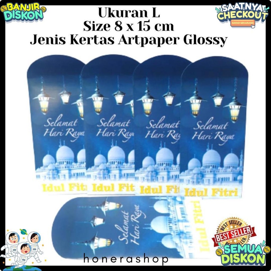 

Grosir Amplop Angpau Ampau Lebaran Idul Fitri Ukuran Besar L Isi 100Pcs 1Pak Amplop Thr Anak Isi 100 Dan 50 Lembar Diskon