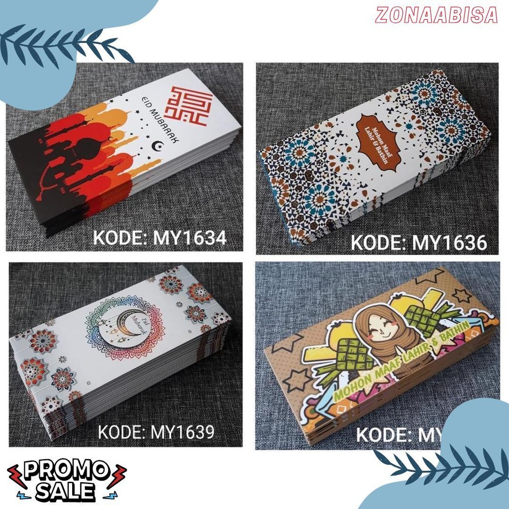 

Amplop Lebaran - Angpao Lebaran Exclusive Code My1623 Terlaris! Produk Ini Banyak Dicari
