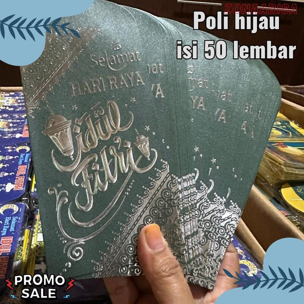 

Bellino - Grosir 1Pak Isi 50 Lembar Amplop Poli Lebaran Ukuran Sedang L Exclusive Mewah Premium Angpau Lebaran Thr Terlaris! Produk Ini Banyak Dicari