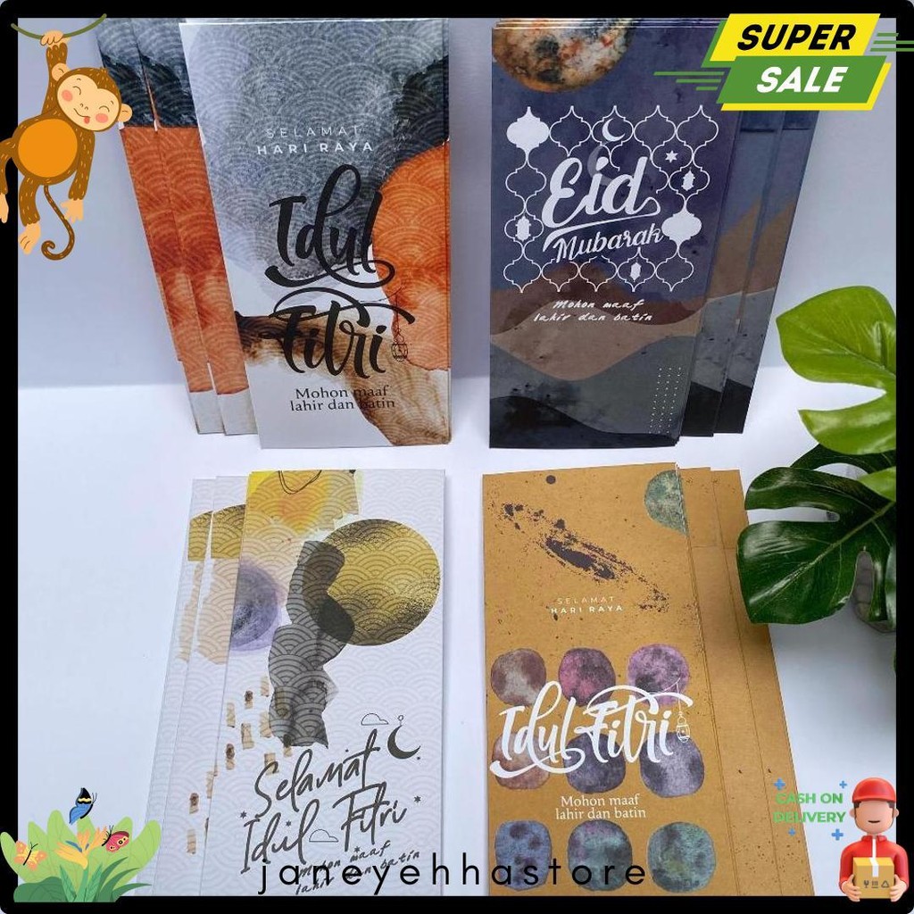 

Amplop Lebaran 2025 Unik Aesthetic Glosir 1 Pack ( Isi 40 Pcs ) Siap Pakai, Amplop Idul Fitri Ukuran Jumbo Diskon
