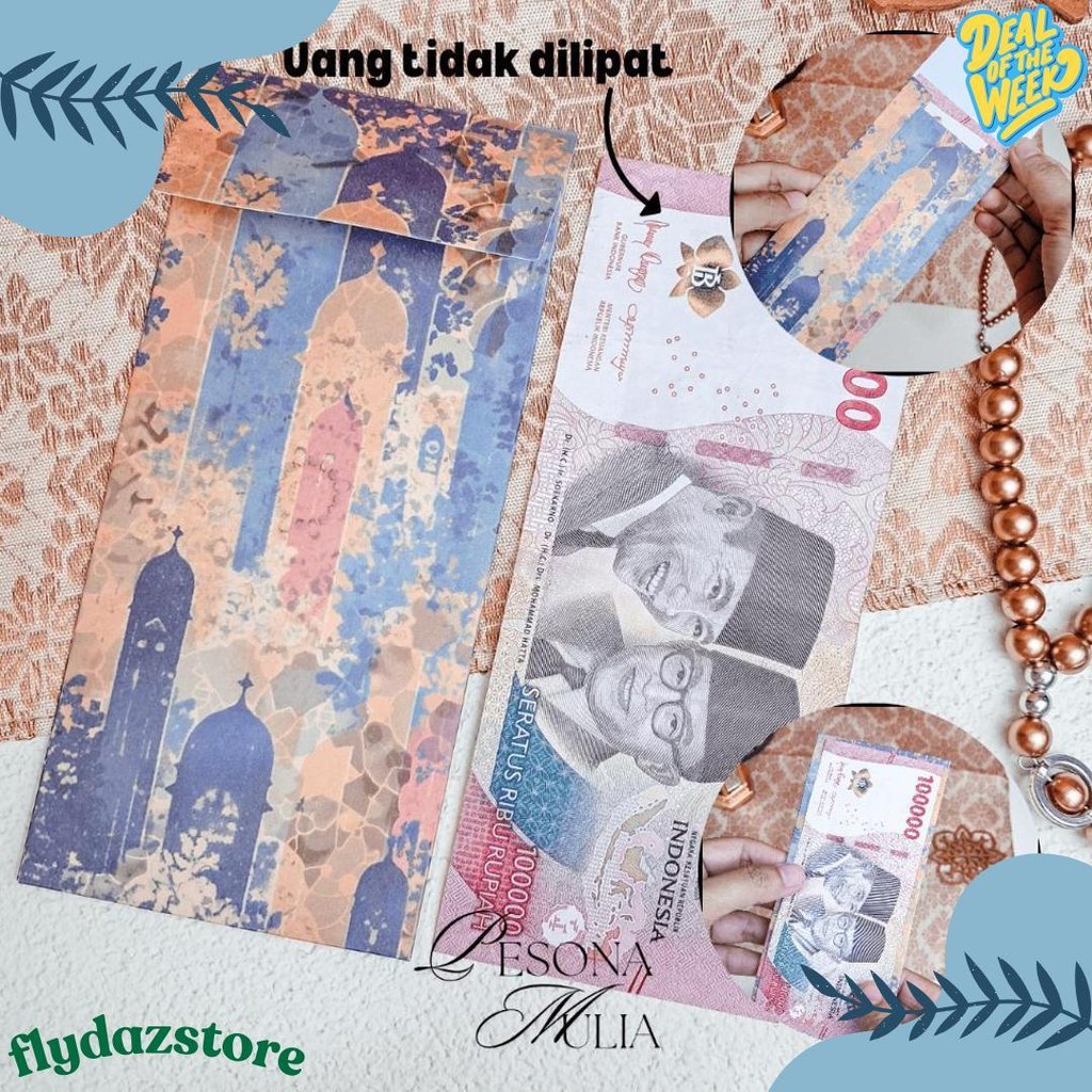 

Amplop Lebaran Super Eksklusif Platinum Glossy 2025 Premium Dan Mewah Angpau Thr Idul Fitri Diskon Setengah Harga