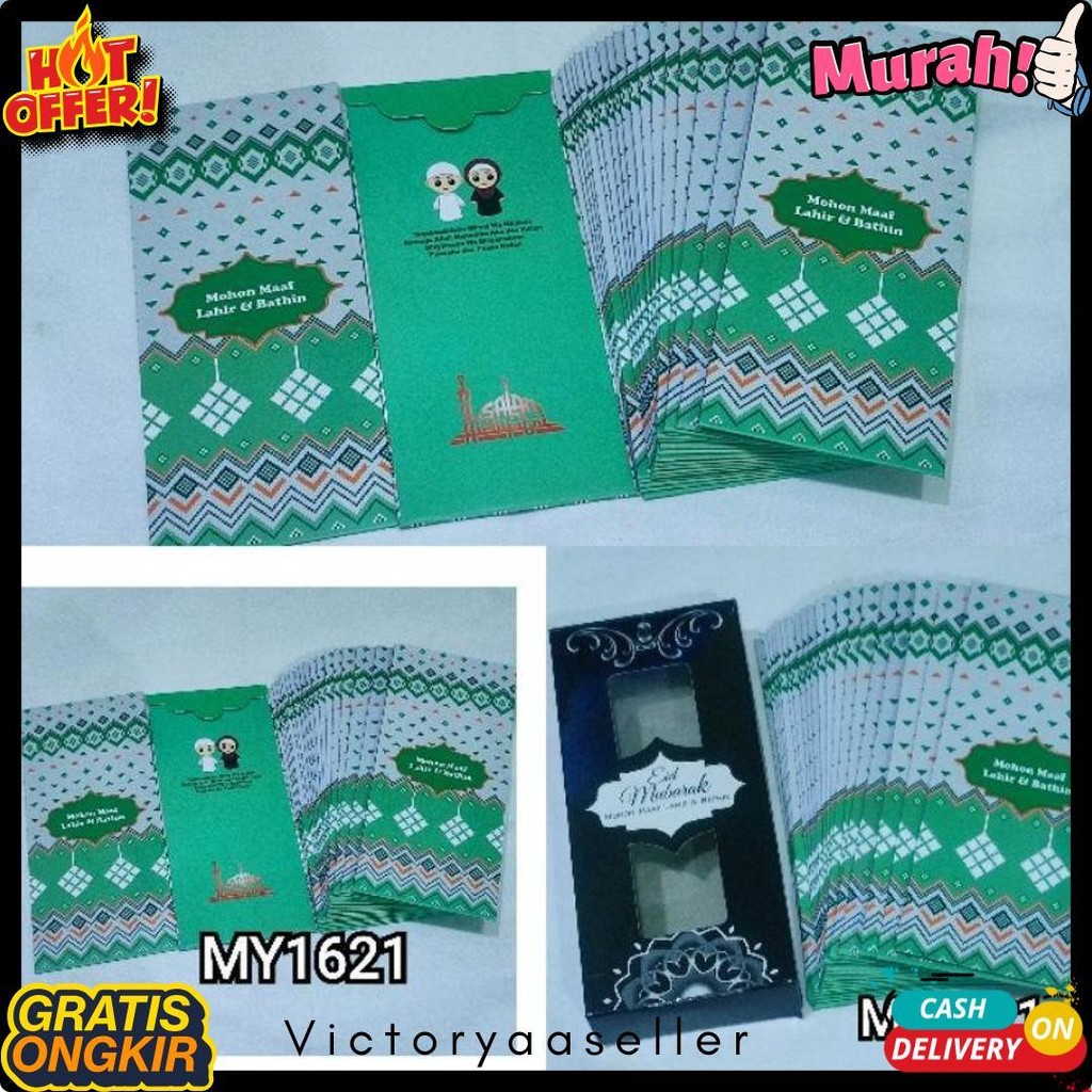 

New Amplop Lebaran Exclusive, Ampau Idul Fitri Gift Thr, Amplop Lebaran Unik Mewah Berkualitas Flash Sale! Diskon Hingga 70%