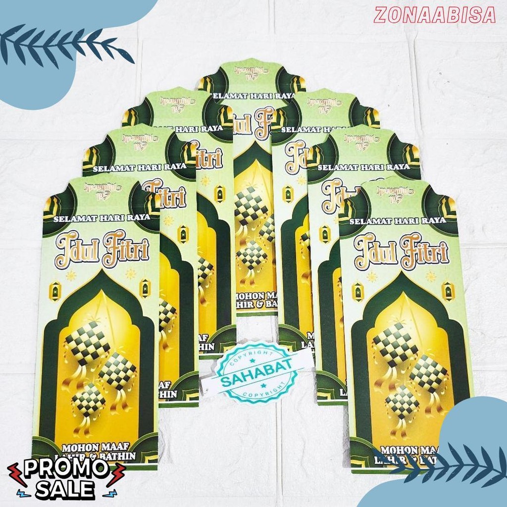 

[ 100 Pcs ] Amplop/Angpau Lebaran Idul Fitri Motif Masjid/Uang Dan Atm Ukuran Panjang Isi 100 Pcs Flash Sale! Diskon Hingga 70%