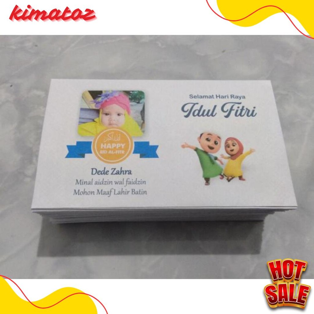 

100 Pcs Amplop Lebaran Custom Diskon Setengah Harga