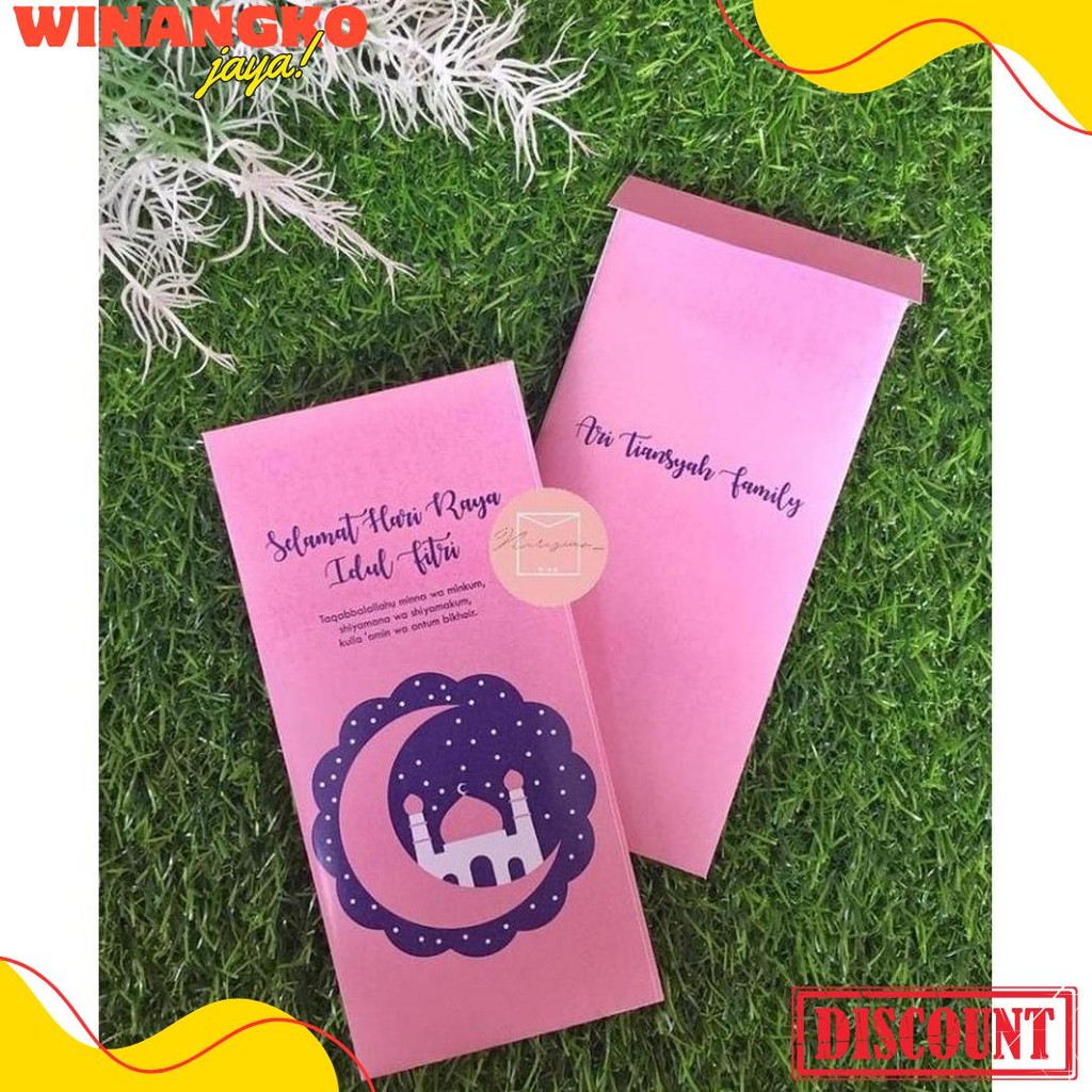 

Amplop Lebaran Custom Tambah Nama Terlaris! Produk Ini Banyak Dicari