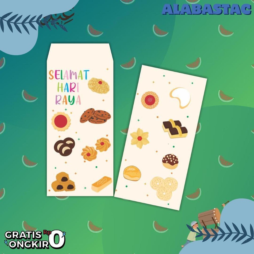 

50 Angpao Lebaran Idul Fitri / Amplop Lebaran 2025 Diskon Setengah Harga