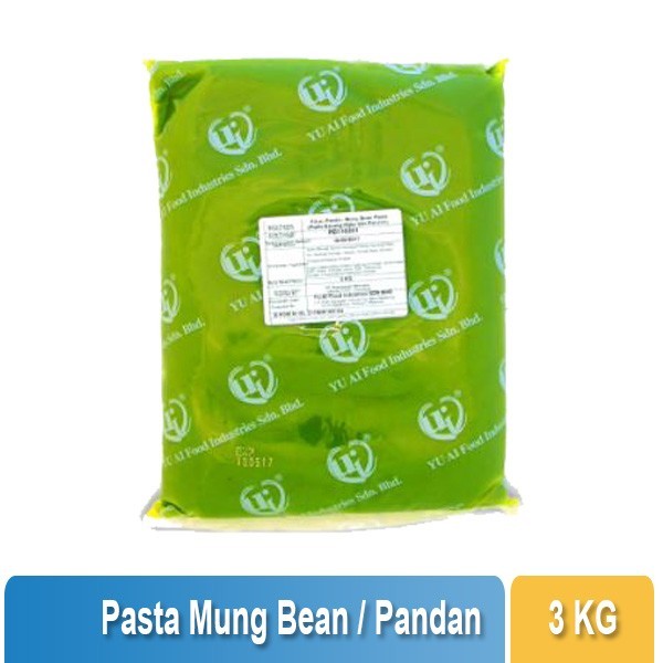 

YU AI - Pasta Filling Pandan 3Kg / Pandan mung bean