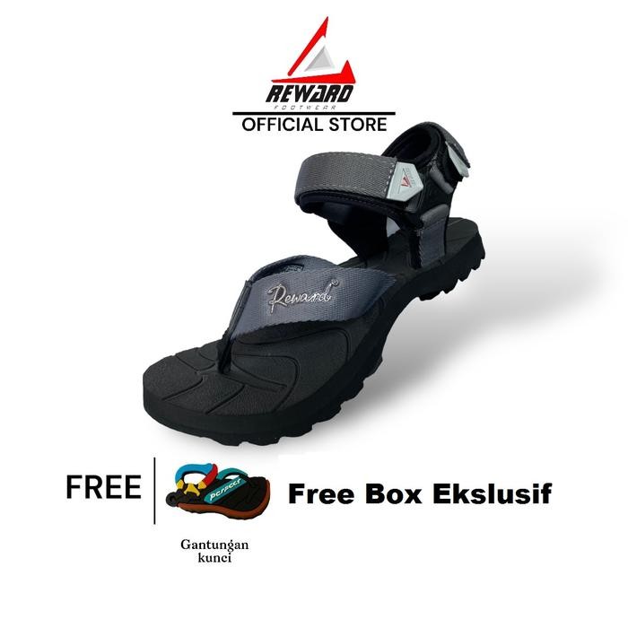 Sandal Gunung Jepit Premium Outsole Hitam Pria Wanita