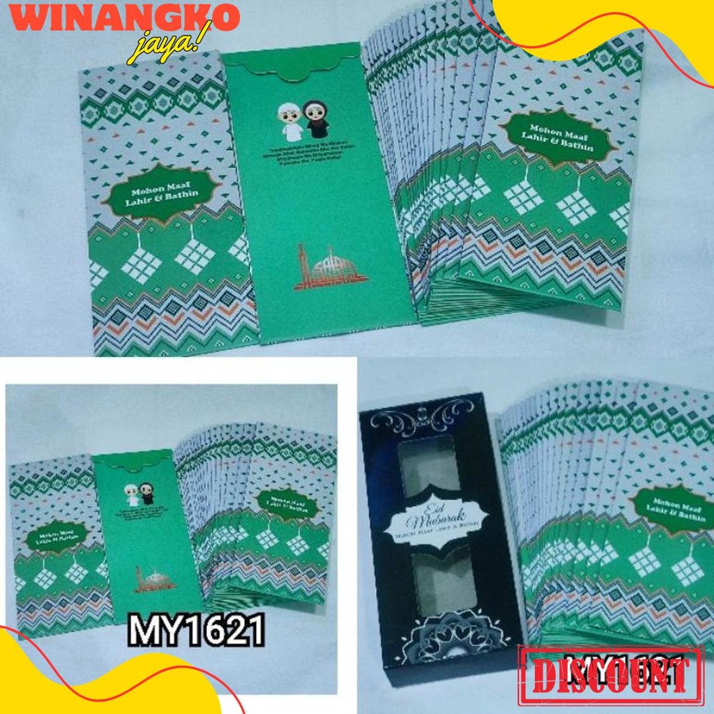 

New Amplop Lebaran Exclusive, Ampau Idul Fitri Gift Thr, Amplop Lebaran Unik Mewah Berkualitas Diskon Setengah Harga
