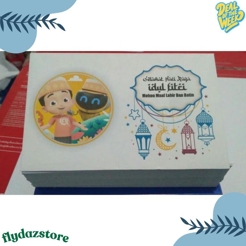 

100 Pcs Amplop Lebaran Custom Flash Sale! Diskon Hingga 70%