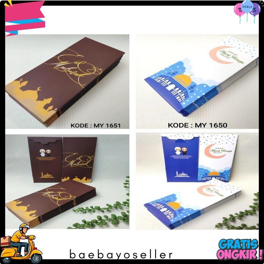 

Amplop Lebaran Exlcusive - Angpau Uang Kode My1634 Diskon