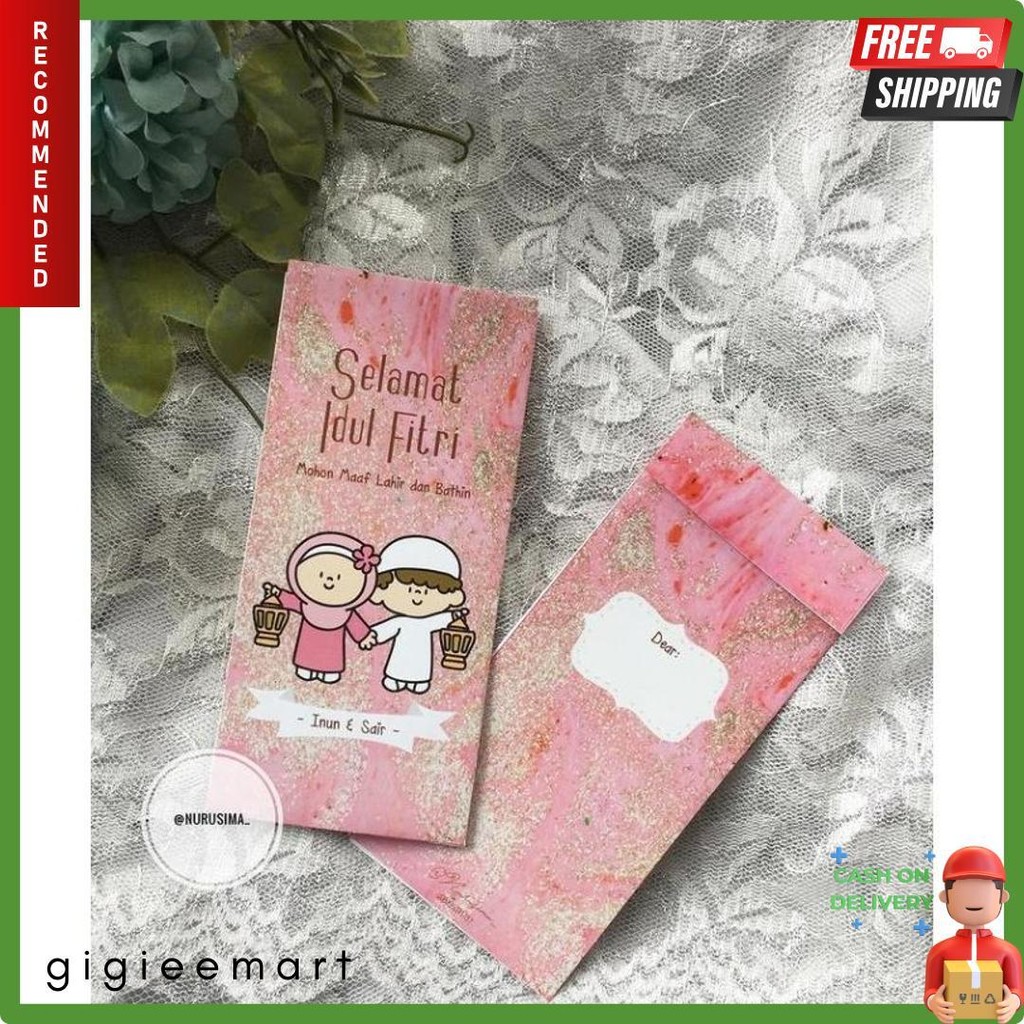 

Amplop Lebaran Custom Bisa Tambah Nama Diskon Setengah Harga