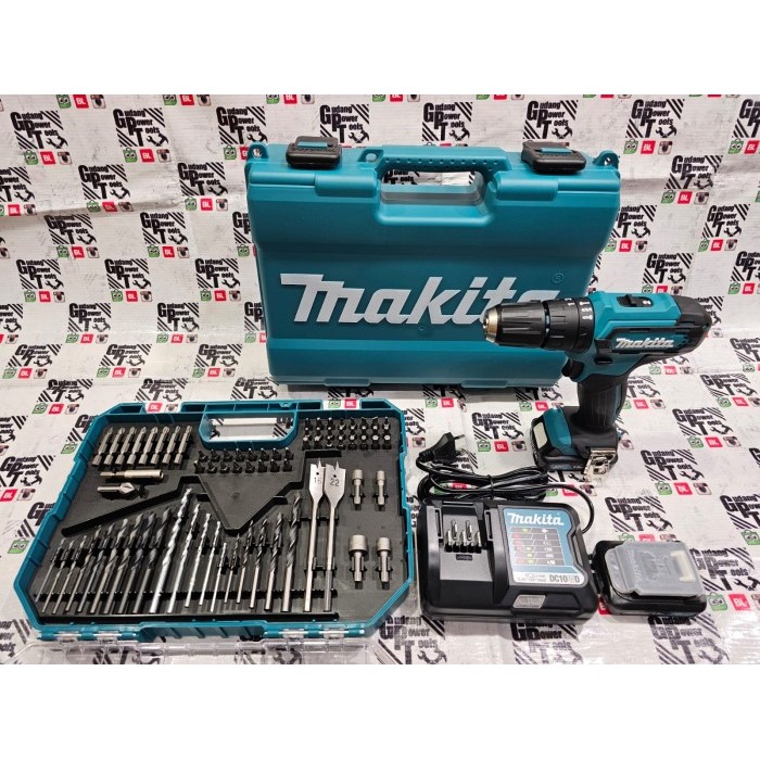 Paket Mata Bor 70Pc Mesin Bor Baterai Cordless Drill Makita Hp333D