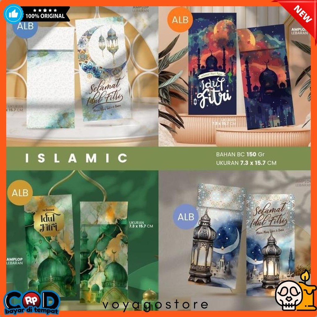 

Amplop Lebaran Premium | Amplop Lebaran Aster 150Gsm | Isi 100Pcs 4Motif (Sesuai Tema) | Amplop Lebaran Kekinian Terlaris! Produk Ini Banyak Dicari