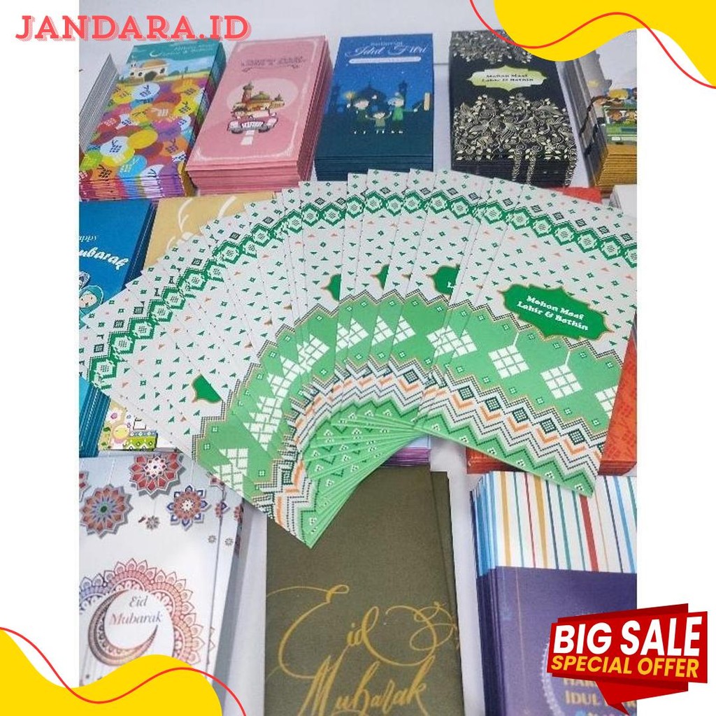 

Amplop Lebaran Exclusive, Ampau Lebaran,Amplop Gift Spesia Idul Fitri Berkualitas Terlaris! Produk Ini Banyak Dicari