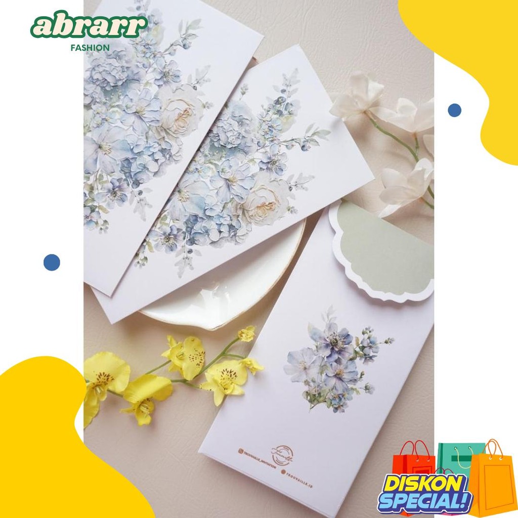 

Angpau*Fullflower Embos* Rampai & Aster Diskon Setengah Harga