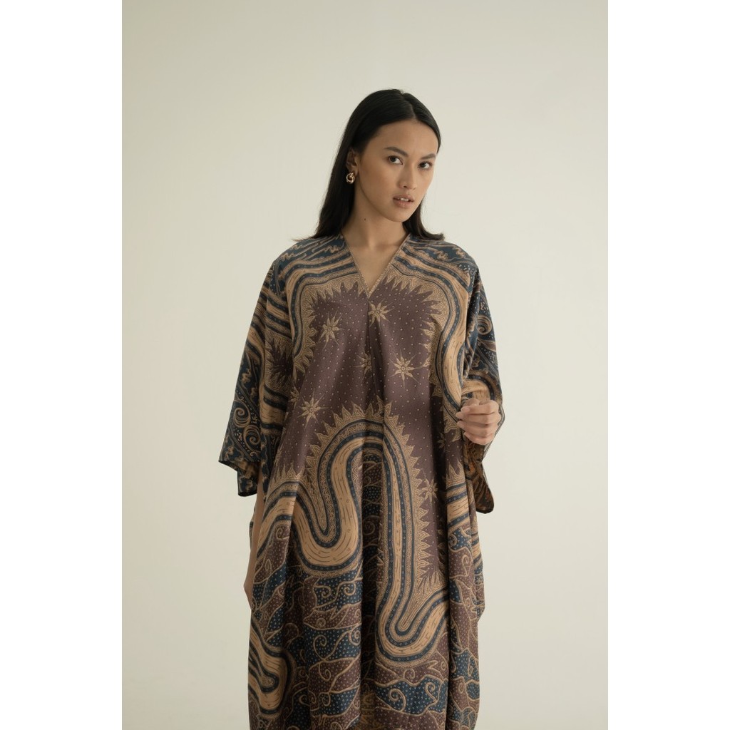 Amira Dress Batik 06/Kaftan Modern/Kalong/Gamis/Hijab/Lowo