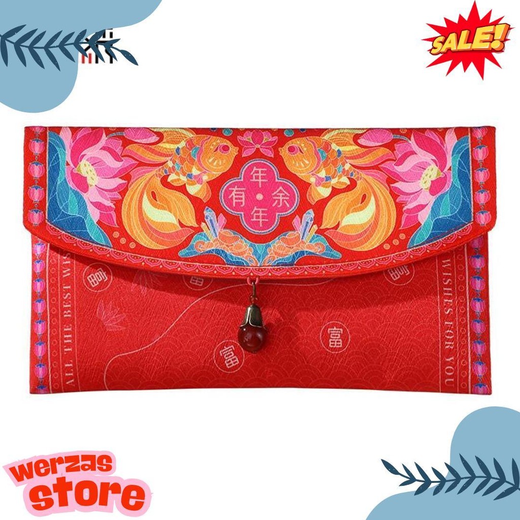 

Angpau Imlek Tahun Baru 2025 Kain Tebal Premium Impor Chinese | Angpau Kain Amplop Merah Tahun Baru Imlek 2025 Diskon Setengah Harga