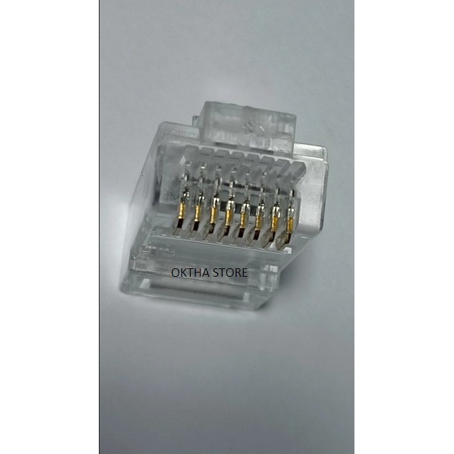 CUCI GUDANG RJ45 CAT6 ANTI GAGAL RJ 45 TEMBUS CAT 6 ECERAN @ 1 BIJI VASCOLINK VP430