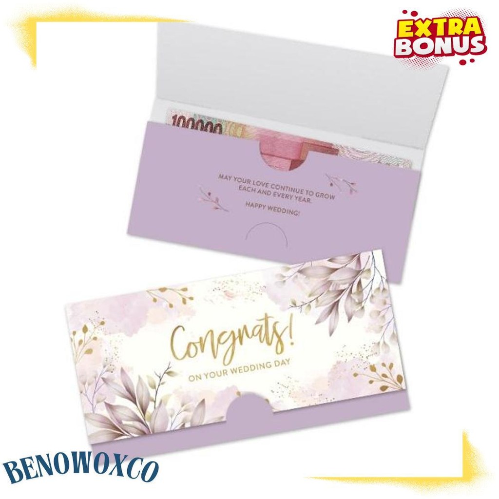 

2In1 Amplop & Kartu / Cardvelope Wedding Harvest - Eternal Wedding Terlaris! Produk Ini Banyak Dicari