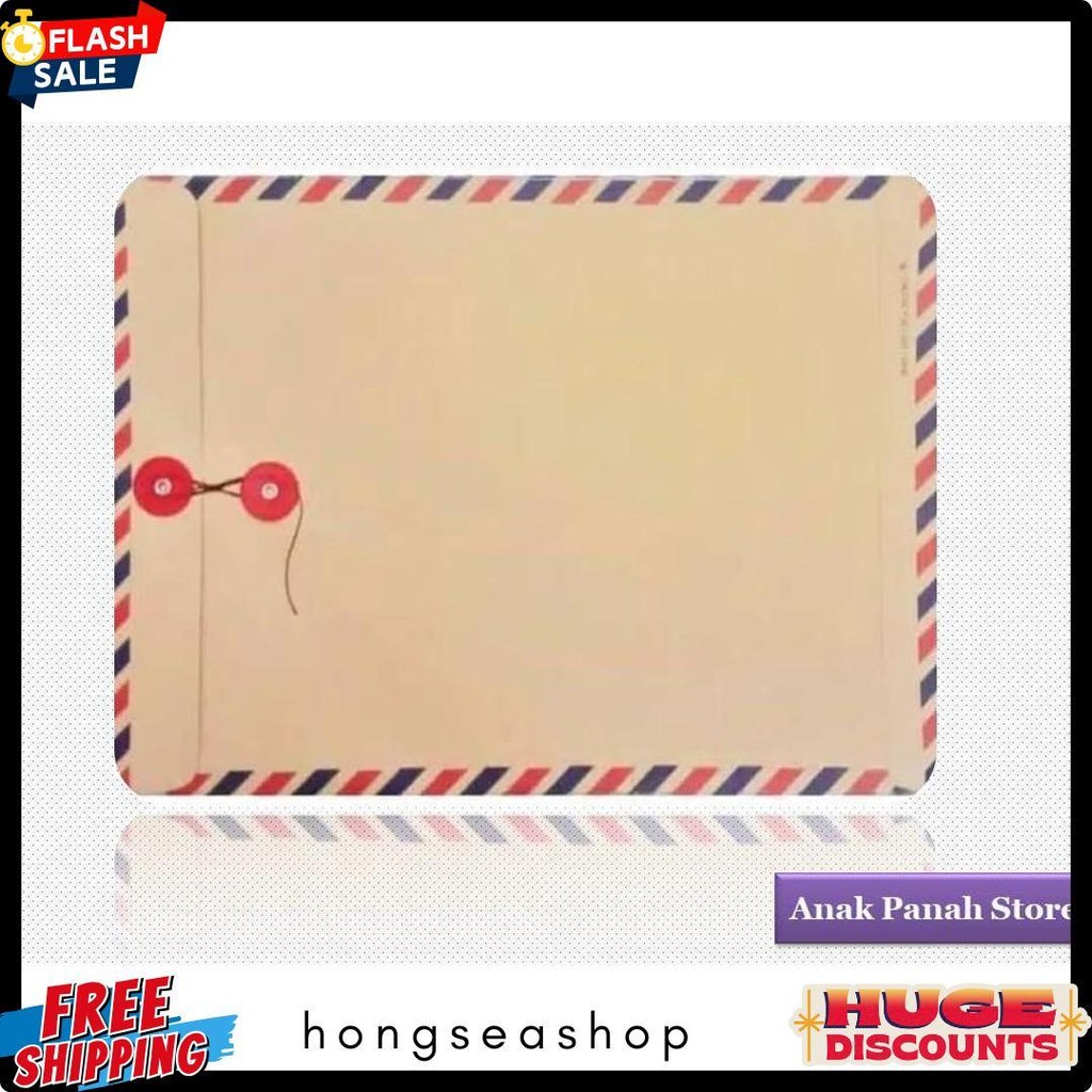 

Amplop Coklat Tali 310 Ukuran Folio ( Isi 50 Lembar ) Diskon