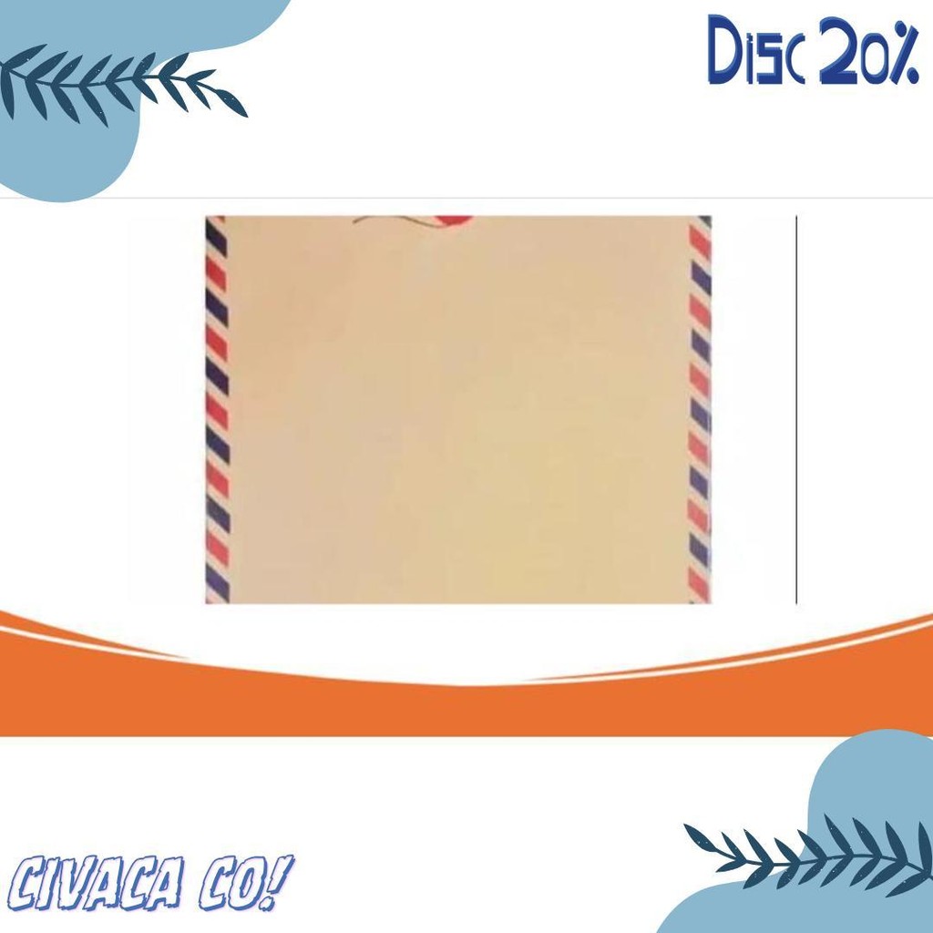 

Amplop Coklat Tali 310 Ukuran Folio ( Isi 50 Lembar ) Flash Sale! Diskon Hingga 70%
