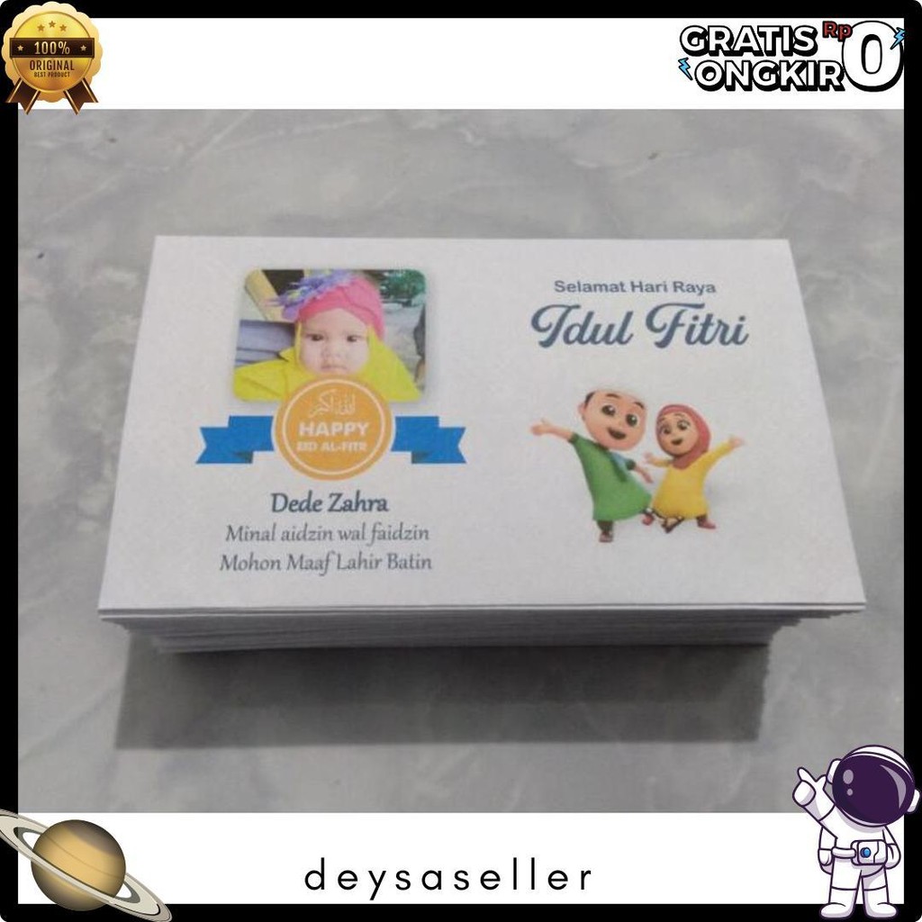 

100 Pcs Amplop Lebaran Custom Terlengkap Dan Termurah