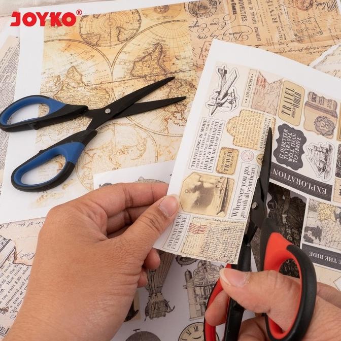 

Joyko Scissor BLACK STEEL / Gunting Joyko Kuat Baja TAHAN KARAT SC-11