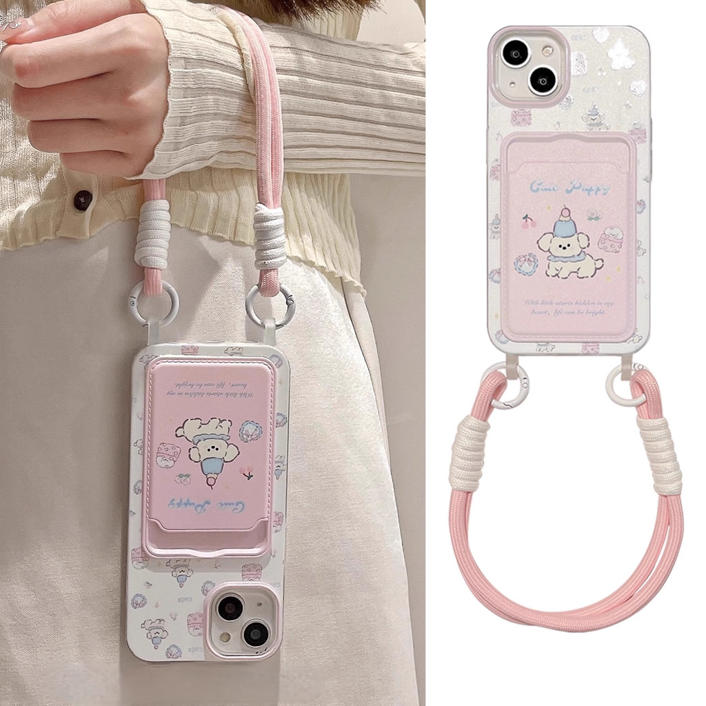 Fancy Kue Tali Anjing Case Redmi Note 14 4G 5G 13 Pro Plus 4G 5G 13C 14C 10 5G 9 12 14 12C A3 11S 10