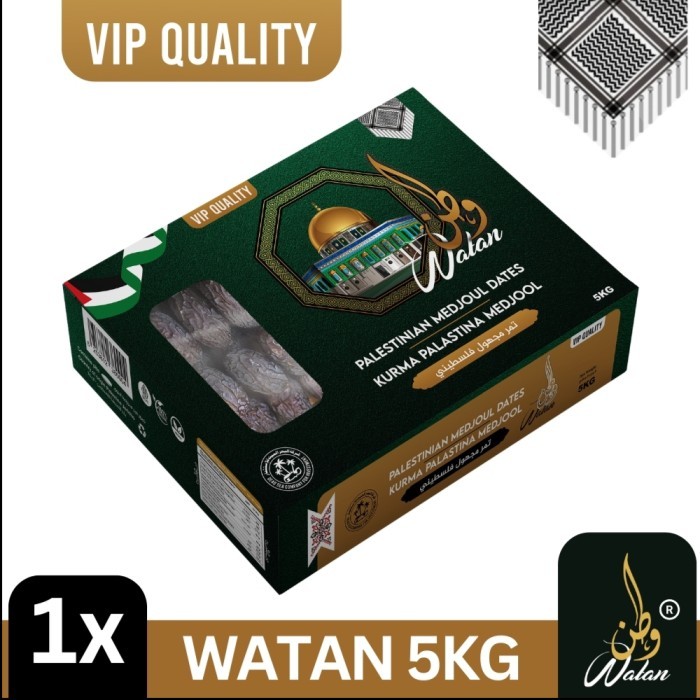 

Kurma Watan Medjool Palestina 5kg VIP Quality - [Medjoul - Mejoul]