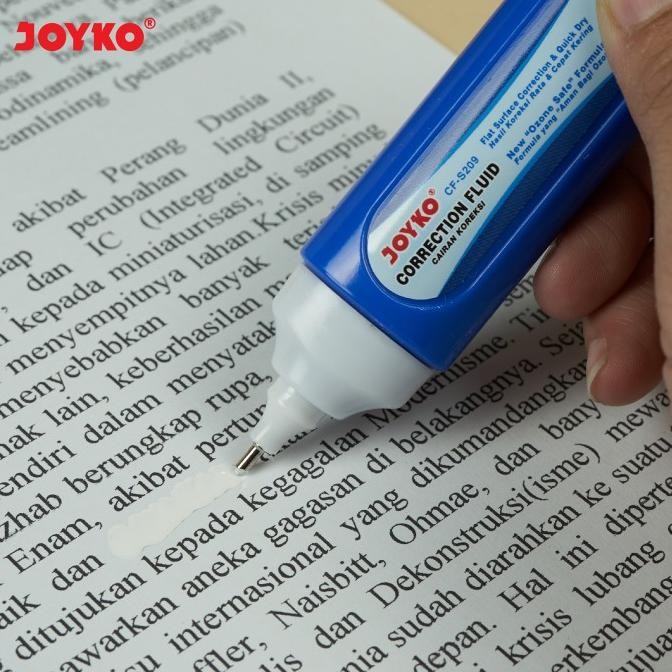 

JOYKO CORRECTION FLUID TIPEX CAIR JOYKO CF-S209 TIPX 1 BOX 12 PCS