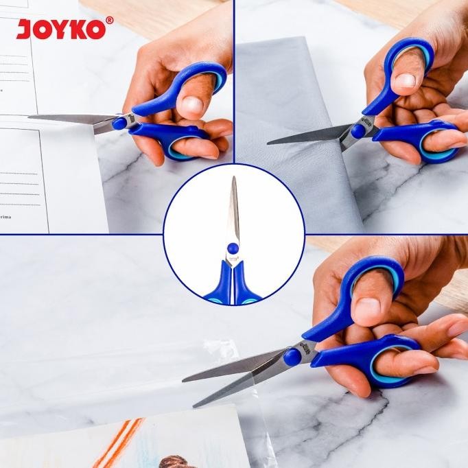 

Joyko SCISSOR GUNTING JOYKO KECIL TAJAM MURAH SS-16 1 PACK 12 PCS