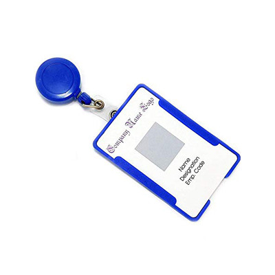 

Gramedia Pettarani - Office-P Id Card Portrait Round+Clip Blue Op-6076C