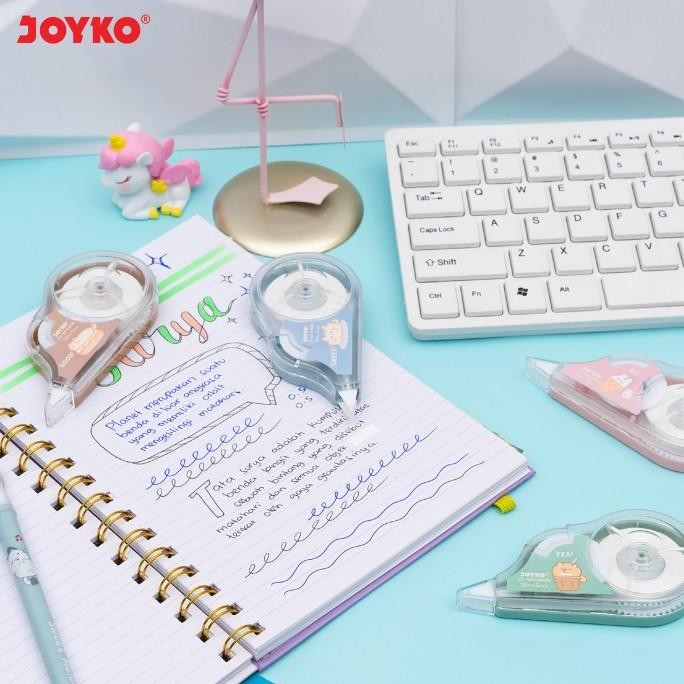 

Pita Koreksi Correction Tape Joyko CT-522 Sweet Dessert