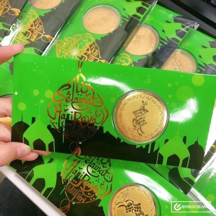 

Terbatas AMPLOP KOIN EMAS LAPIS 24 ANGPAO LEBARAN IDUL FITRI RAMADAN KAREEM Lebaran!