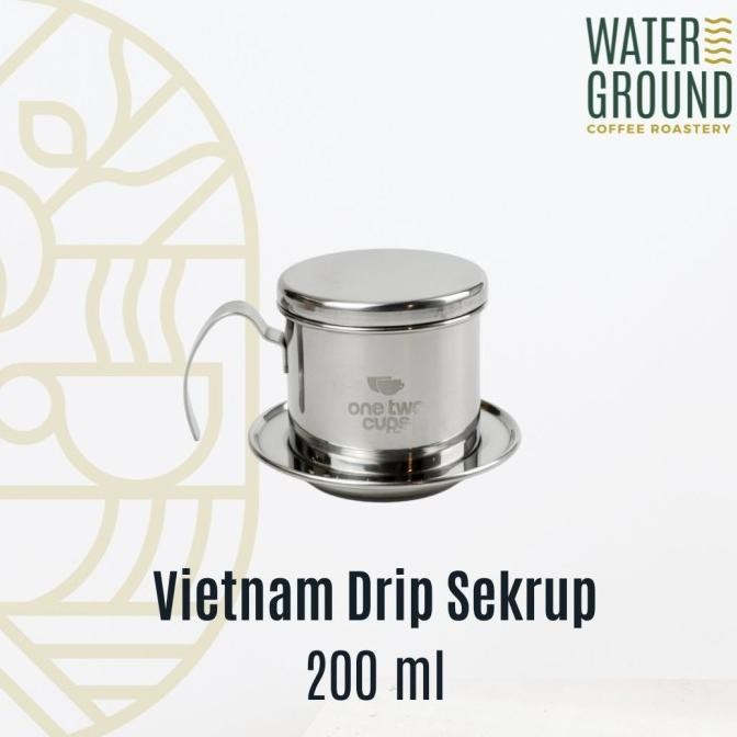 Conner Vietnam Drip Coffee Stainless Steel dengan Sekrup