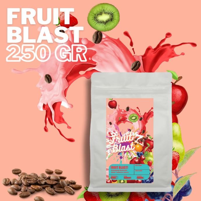 

KOPI ARABIKA FRUIT BLAST ROASTED BEAN COFFEE - 250 GRAM