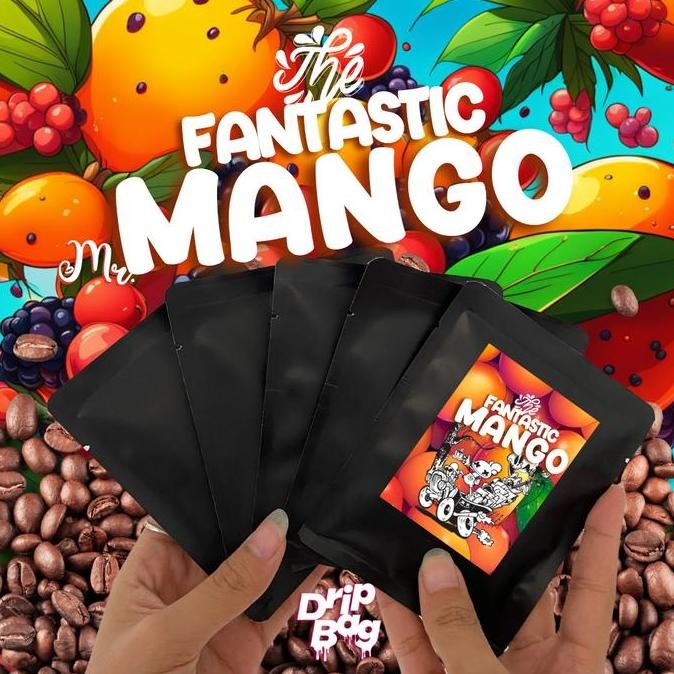 

Fantastic Mr Fox Drip Bag Coffee (5PCS) By BLACK POTION