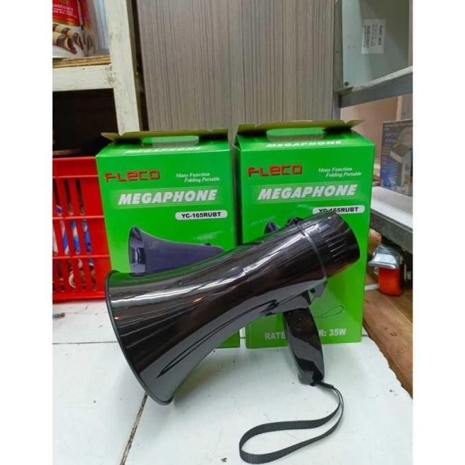 Megaphone TOA YC-165RUBT Rechargeable Pengeras Suara Merekam Terlaris