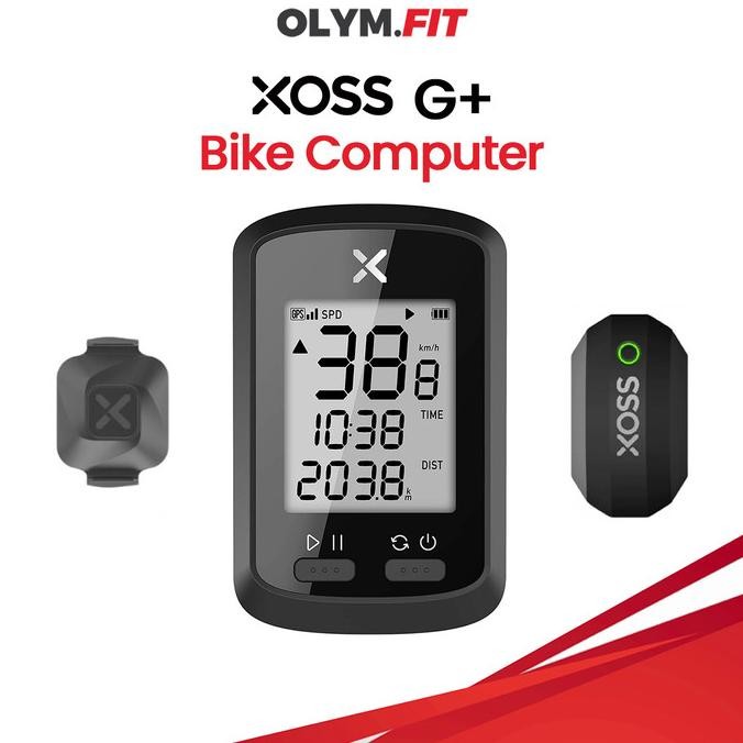 ORIGINAL XOSS G+ Cadence Heart Rate Monitor Sensor Speedometer Sepeda